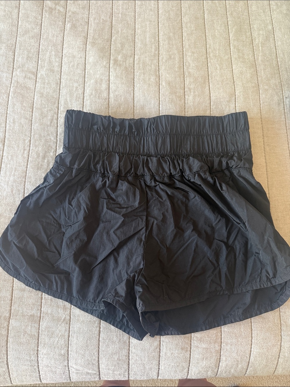 Black High-Waist Women’s Shorts